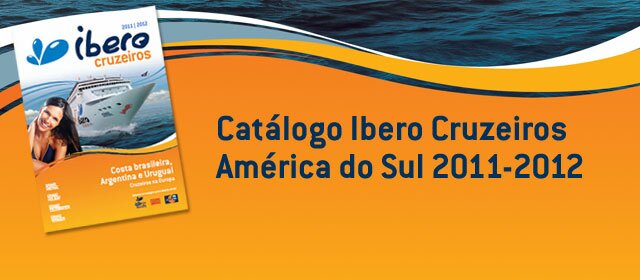 Catálogo Ibero Cruzeiros América do Sul 2011-2012